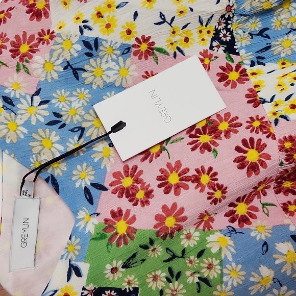 Samantha Floral Collage Dress - Picture 8 of 16